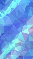 Abstract Blue Color Polygon Background Design, Abstract Geometric Origami Style With Gradient. Presentation,Website, Backdrop, Cover,Banner,Pattern Template