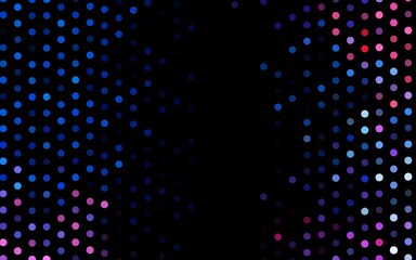 Dark Blue, Red vector texture with disks.