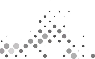 Light Black vector backdrop with dots.