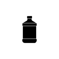 water plastic, drink bottle icon vector symbol