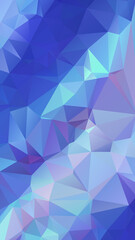 Abstract Blue Color Polygon Background Design, Abstract Geometric Origami Style With Gradient. Presentation,Website, Backdrop, Cover,Banner,Pattern Template