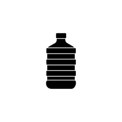 water plastic, drink bottle icon vector symbol