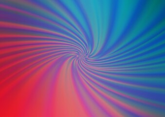 Obraz premium Light Blue, Red vector blurred bright pattern.