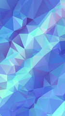 Abstract Blue Color Polygon Background Design, Abstract Geometric Origami Style With Gradient. Presentation,Website, Backdrop, Cover,Banner,Pattern Template