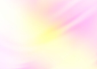 Light Pink, Yellow vector blurred background.