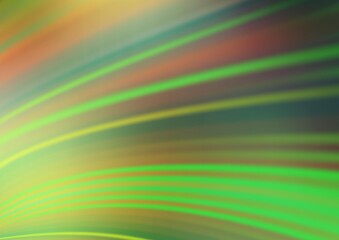 Light Green, Yellow vector abstract template.