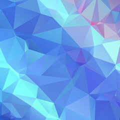 Abstract Blue Color Polygon Background Design, Abstract Geometric Origami Style With Gradient. Presentation,Website, Backdrop, Cover,Banner,Pattern Template