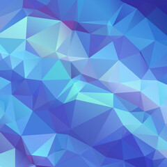 Fototapeta premium Abstract Blue Color Polygon Background Design, Abstract Geometric Origami Style With Gradient. Presentation,Website, Backdrop, Cover,Banner,Pattern Template