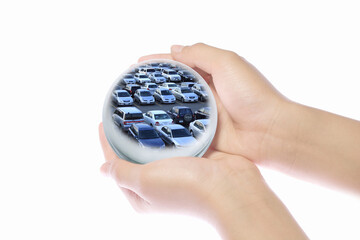 子供が持つ水晶の中の21