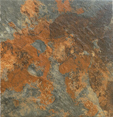 Random oxidized designed wall tile