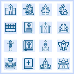 Pray  related simple set. 16  lineal