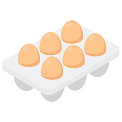 
Eggs storage or packaging, eggs in tray
