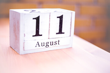11th of August - August 11 - Birthday - International Day - National Day