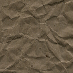 Classic vintage and old looking crumpled paper background. Retro cardboard texture. Grunge paper for drawing. Ancient book page. Present wrapping.