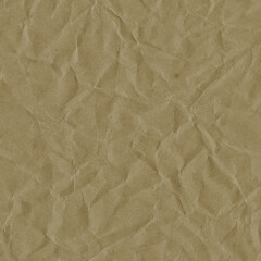 Classic vintage and old looking crumpled paper background. Retro cardboard texture. Grunge paper for drawing. Ancient book page. Present wrapping.