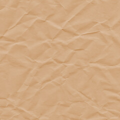 Classic vintage and old looking crumpled paper background. Retro cardboard texture. Grunge paper for drawing. Ancient book page. Present wrapping.