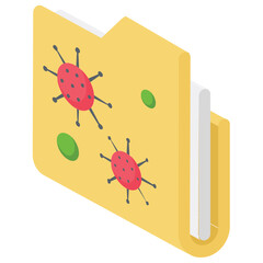 
A virus folder called infected folder 
