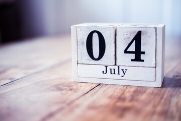 4th of July, 4 July - Independence Day in United States of America