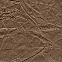 Classic vintage and old looking crumpled paper background. Retro cardboard texture. Grunge paper for drawing. Ancient book page. Present wrapping.