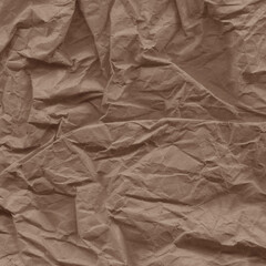 Classic vintage and old looking crumpled paper background. Retro cardboard texture. Grunge paper for drawing. Ancient book page. Present wrapping.