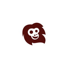 Monkey Kids Logo Simple