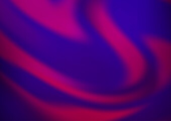 Dark Purple vector blurred shine abstract background.