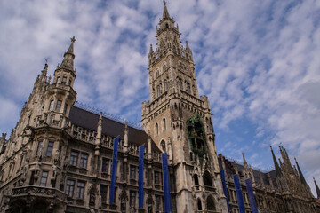 Munich, Germany: New Town Hall - building in Munich, in the northern part of the Marienplatz square