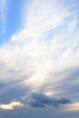 Obraz premium 柔らかい秋空 - Fluffy autumn sky