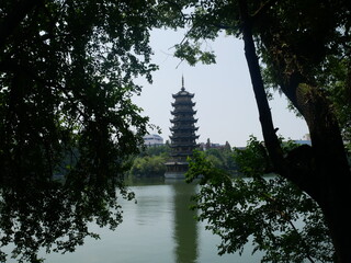 Pagodas in nature