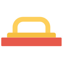 
Square type tool for wall plastering characterizing plastering trowel 
