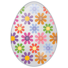 
A decorative egg for easter 
