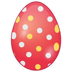 
A decorative egg for easter 
