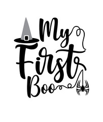 My First Boo svg