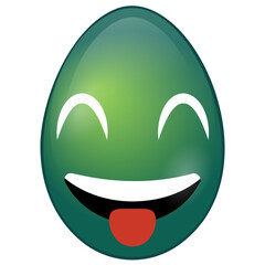 
A decorative egg for easter 
