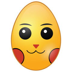 Fototapeta premium A decorative egg for easter 