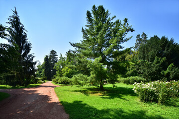 Fototapeta na wymiar Zamek a zamecky park Buchlovice, Castle and Chateau park Buchlovice