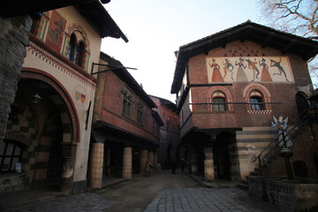 Torino, fortezza medievale al parco del Valentino