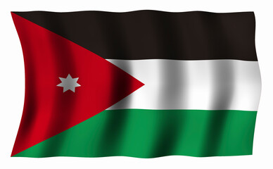 ヨルダンの国旗