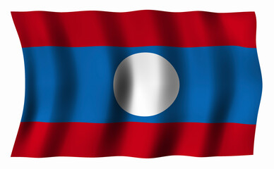 ラオスの国旗