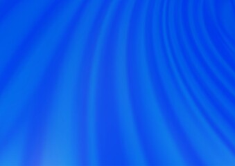 Light BLUE vector blurred shine abstract template.