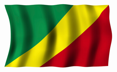 コンゴ共和国の国旗