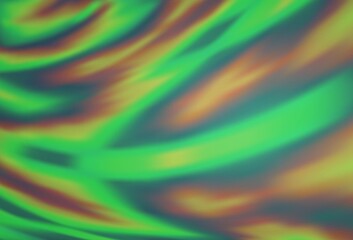 Light Green vector abstract blurred layout.
