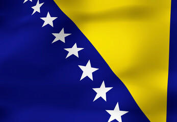 ボスニアヘルツェゴビナの国旗