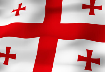 グルジアの国旗