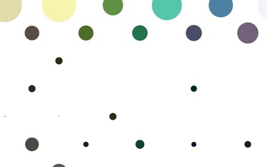 Light Multicolor, Rainbow vector cover with spots.