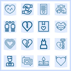 Respect  related simple set. 16  lineal