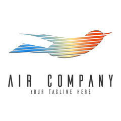 A travel company logo. Airlines, transportations or logistics company "a" name with flying plane. 