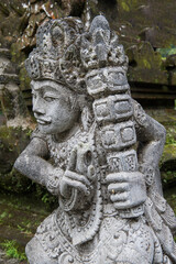 Fototapeta na wymiar Statue, Pura Luhur Batukaru Temple, Bali, Indonesia