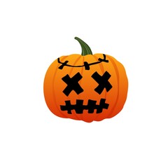 Pumpkin. Illustration. Halloween. Jack.