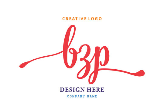 pharmacy logo composition of the letter BZP is simple, easy to understand, simple and authoritative
